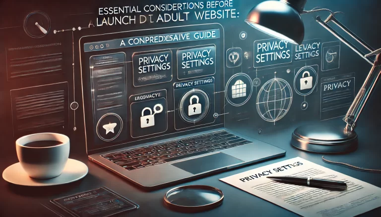 Essential Considerations Before Launching an Adult Website: A Comprehensive Guide