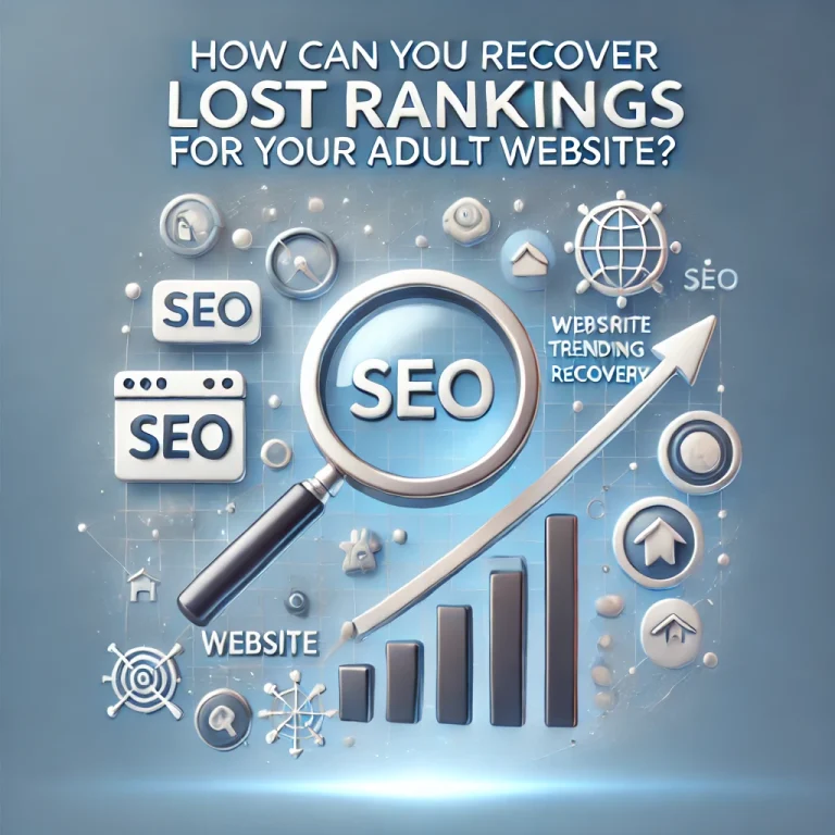 How Can You Recover Lost Rankings for Your Adult Website?