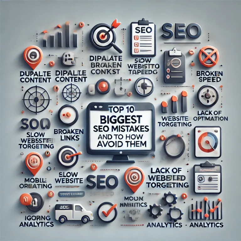 Top 10 Biggest SEO Mistakes and How to Avoid Them